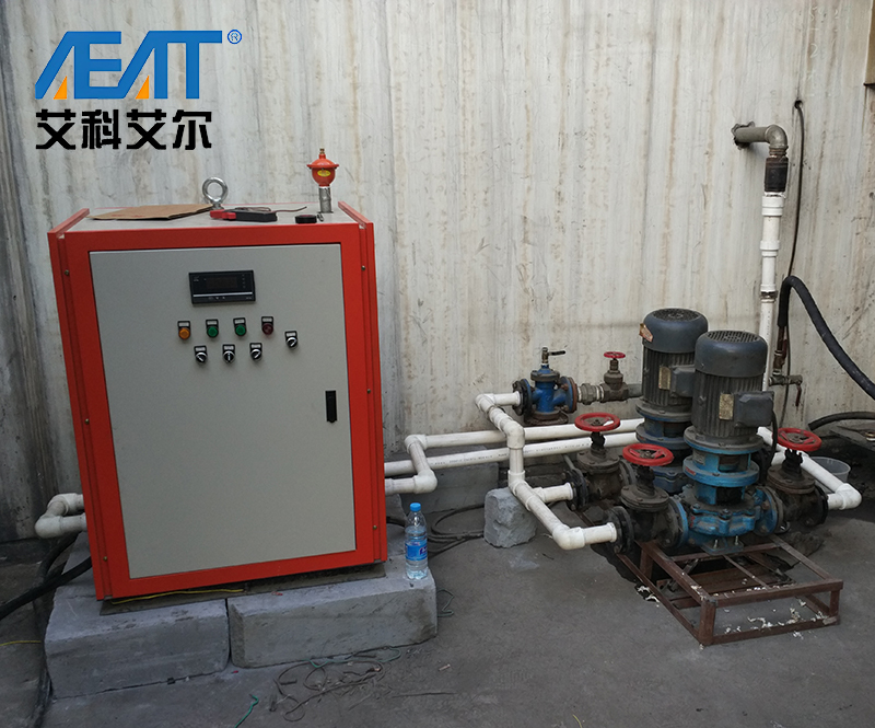 菏澤某廠電蒸汽鍋爐使用現(xiàn)場(chǎng)